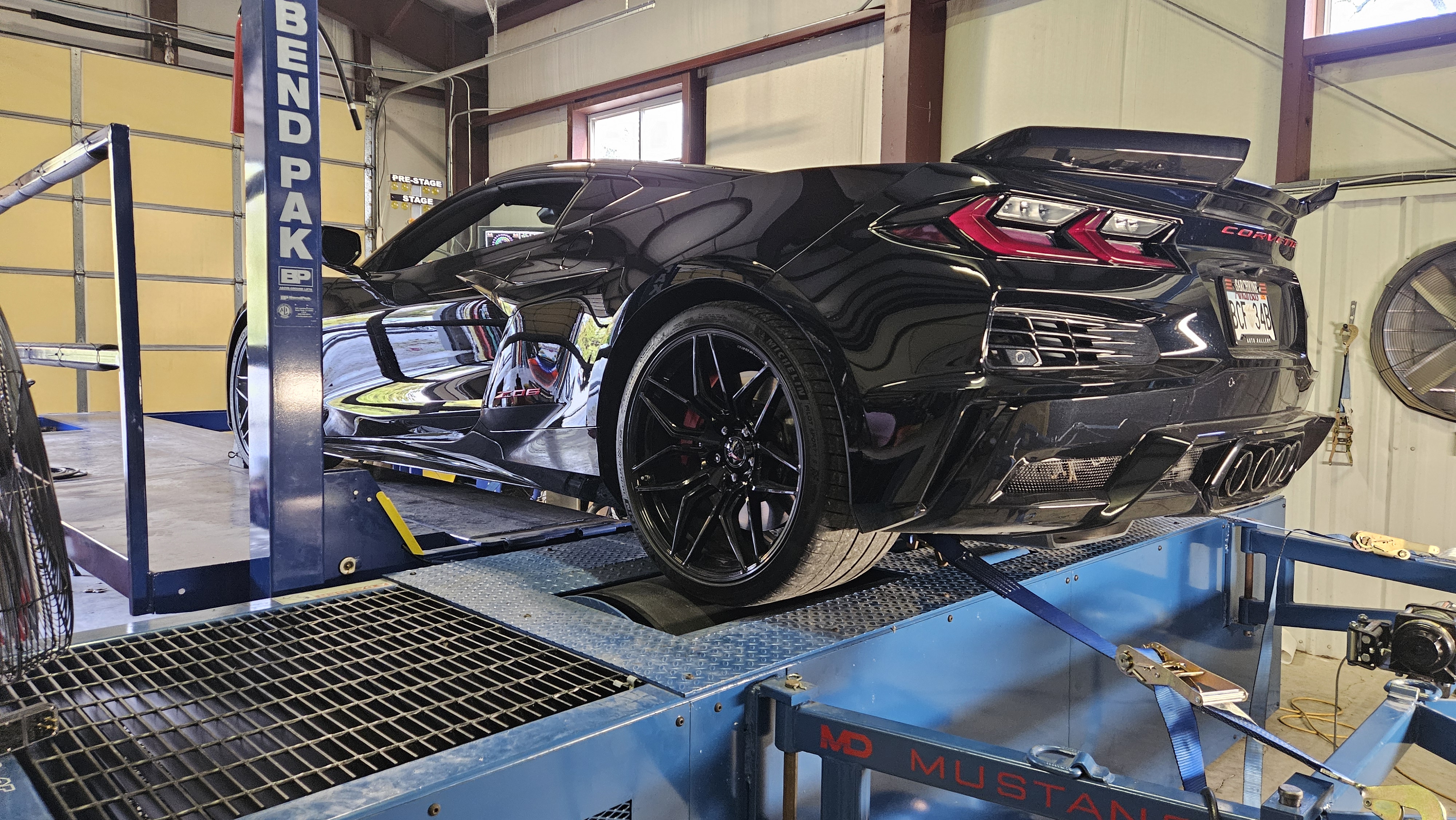 2024 C8 Z06 Corvette on Dyno